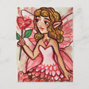Valentijnsdag Fairy Briefkaart