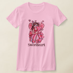 Valentijnsdag Fairy T-shirt