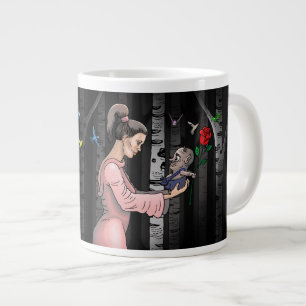 Valentijnsdag Fantasie Grote Koffiekop