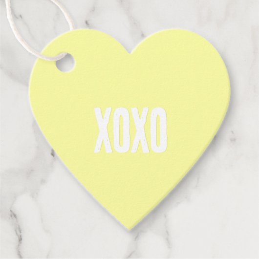 Valentijnsdag Favorietlabels Bedankjes Labels (Voorkant)