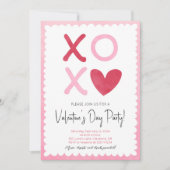 Valentijnsdag Feest Evenement Uitnodiging (Voorkant)