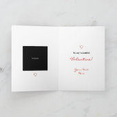 Valentijnsdag  feestdagen kaart (Binnen)
