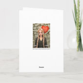 Valentijnsdag Feestdagen Kaart (Achterkant)