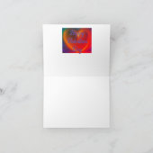 Valentijnsdag   feestdagen kaart (Binnen)