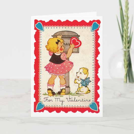 Valentijnsdag Feestdagen Kaart (Voorkant)