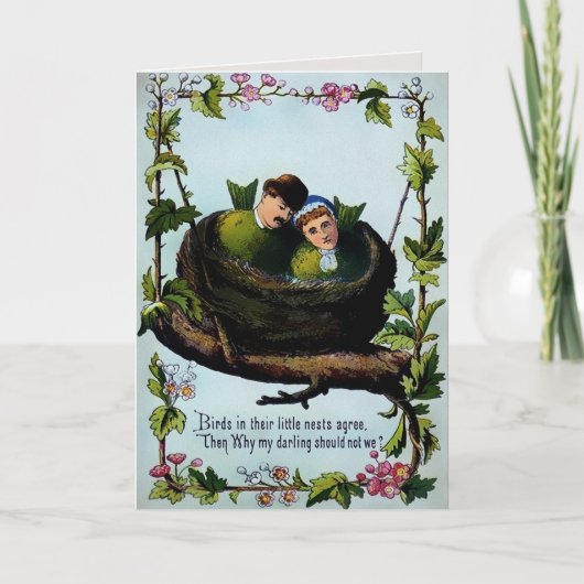  Valentijnsdag Feestdagen Kaart (Voorkant)