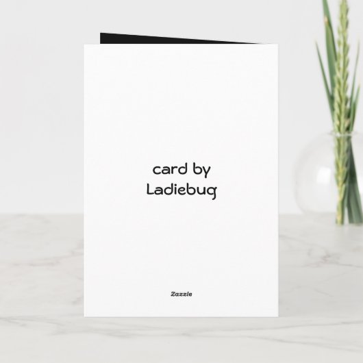 Valentijnsdag Feestdagen Kaart (Achterkant)