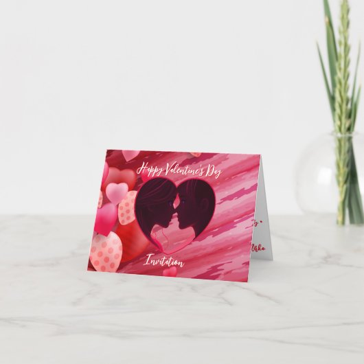 Valentijnsdag Feestdagen Kaart (Voorkant)