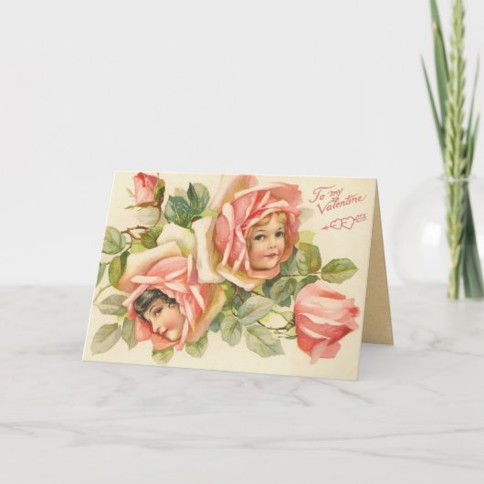  Valentijnsdag Feestdagen Kaart (Voorkant)