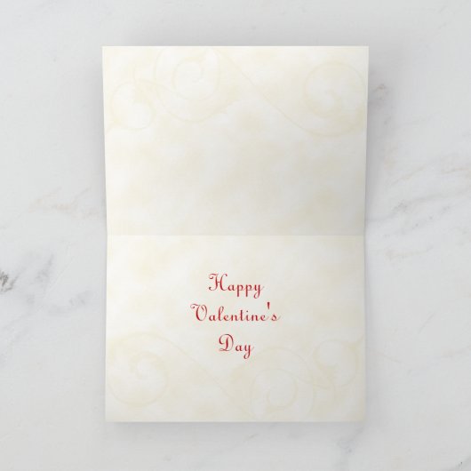  Valentijnsdag Feestdagen Kaart (Binnen)