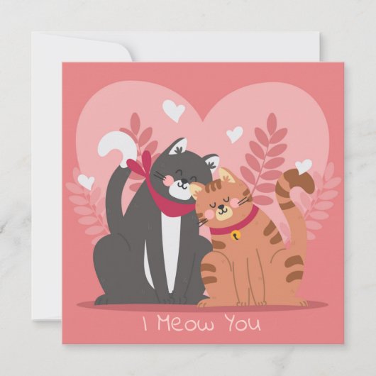 Valentijnsdag Feestdagenkaart (Voorkant)