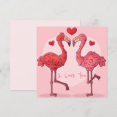 Valentijnsdag Feestdagenkaart (Voorkant / Achterkant)