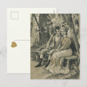  Valentijnsdag Feestdagenkaart (Voorkant / Achterkant)