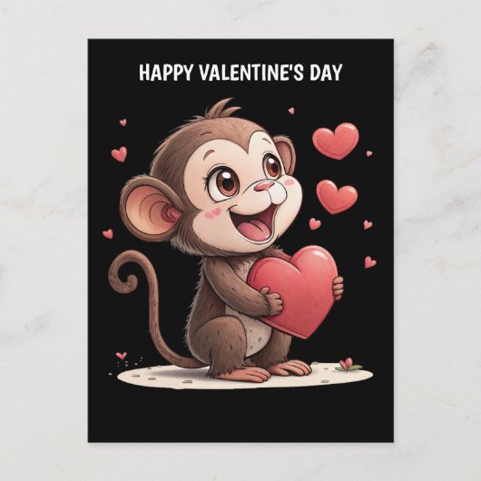 Valentijnsdag Feestdagenkaart (Voorkant)