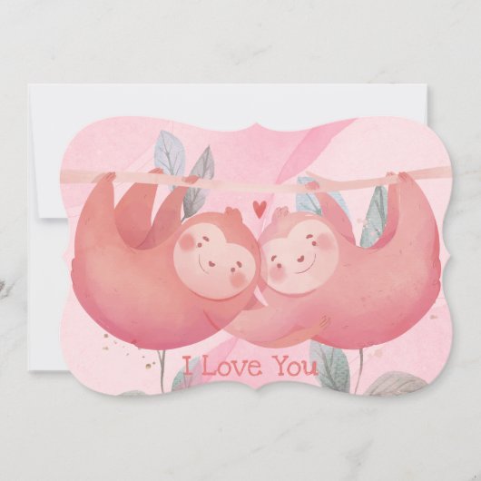Valentijnsdag Feestdagenkaart (Voorkant)