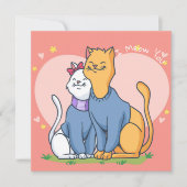 Valentijnsdag Feestdagenkaart (Voorkant)