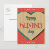  Valentijnsdag Feestdagenkaart (Voorkant / Achterkant)