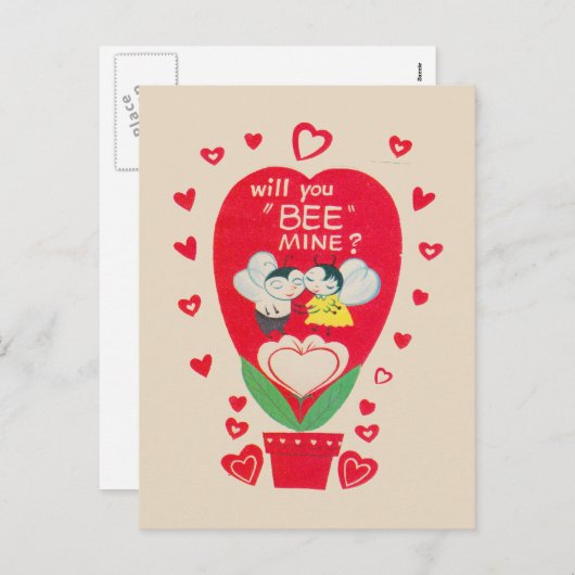  Valentijnsdag Feestdagenkaart (Voorkant / Achterkant)