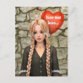 Valentijnsdag Feestdagenkaart (Voorkant)