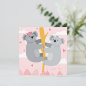 Valentijnsdag Feestdagenkaart (Staand voorkant)