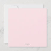 Valentijnsdag Feestdagenkaart (Achterkant)