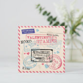  Valentijnsdag Feestdagenkaart (Staand voorkant)