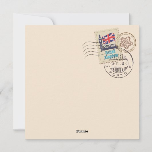  Valentijnsdag Feestdagenkaart (Achterkant)