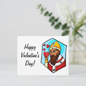 Valentijnsdag Feestdagenkaart (Staand voorkant)