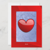 Valentijnsdag feestdagenkaart (Achterkant)