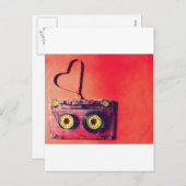 valentijnsdag feestdagenkaart (Voorkant / Achterkant)