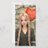 Valentijnsdag Feestdagenkaart (Voorkant)