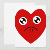 Valentijnsdag Feestdagenkaart (Voorkant / Achterkant)