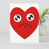 Valentijnsdag Feestdagenkaart (Staand voorkant)