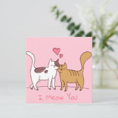 Valentijnsdag Feestdagenkaart (Staand voorkant)