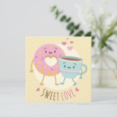 Valentijnsdag Feestdagenkaart (Staand voorkant)