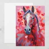 Valentijnsdag Feestdagenkaart (Voorkant / Achterkant)