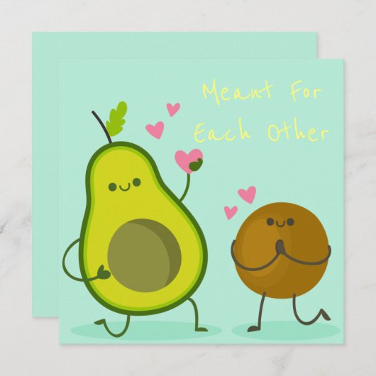 Valentijnsdag Feestdagenkaart (Voorkant / Achterkant)