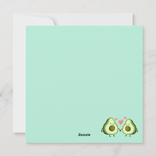 Valentijnsdag Feestdagenkaart (Achterkant)