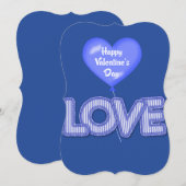 Valentijnsdag Feestdagenkaart (Voorkant / Achterkant)