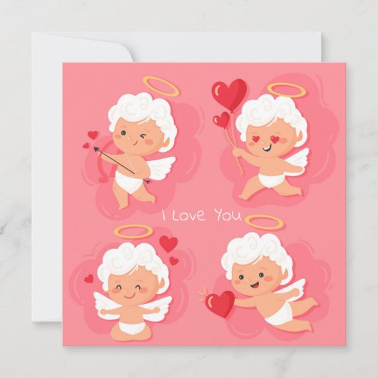 Valentijnsdag Feestdagenkaart (Voorkant)