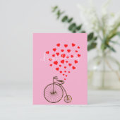 Valentijnsdag Feestdagenkaart (Staand voorkant)