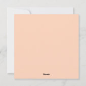 Valentijnsdag Feestdagenkaart (Achterkant)