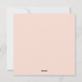 Valentijnsdag Feestdagenkaart (Achterkant)