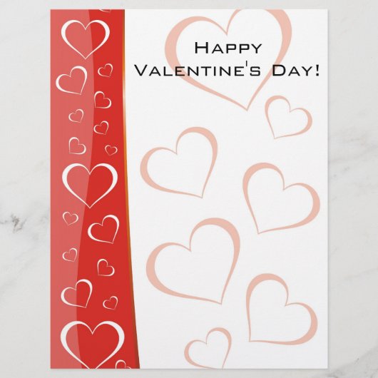 Valentijnsdag, Fijne Valentijnsdag! Flyer (Voorkant)