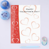 Valentijnsdag, Fijne Valentijnsdag! Flyer (Enkel)