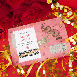 Valentijnsdag Filmavond Liefdeskoppels Coupon