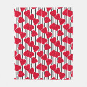 Valentijnsdag Fleece Deken (Voorkant)