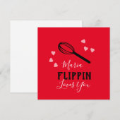 Valentijnsdag Flippin houdt van Baker (Voorkant / Achterkant)