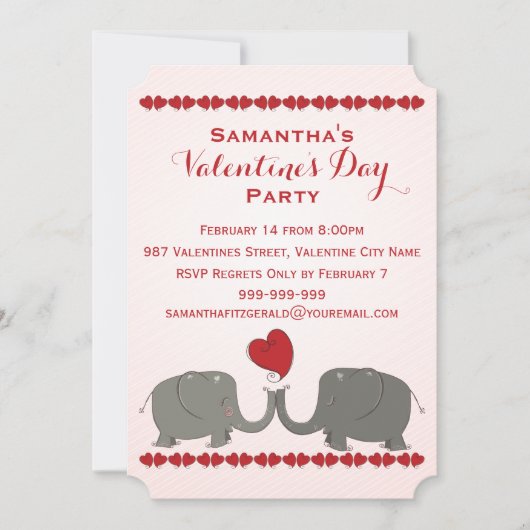 Valentijnsdag flitsen kaart (Voorkant)