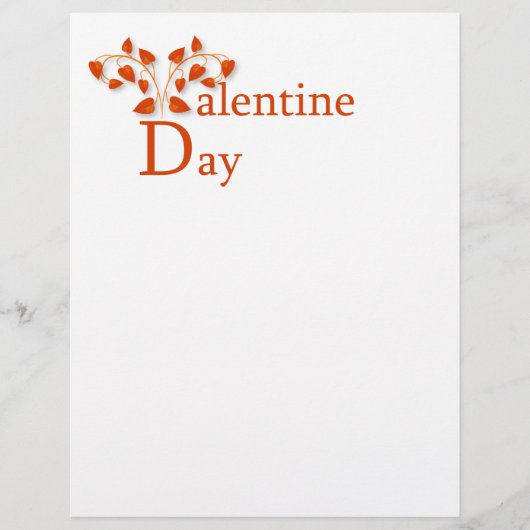 Valentijnsdag Flyer (Voorkant)